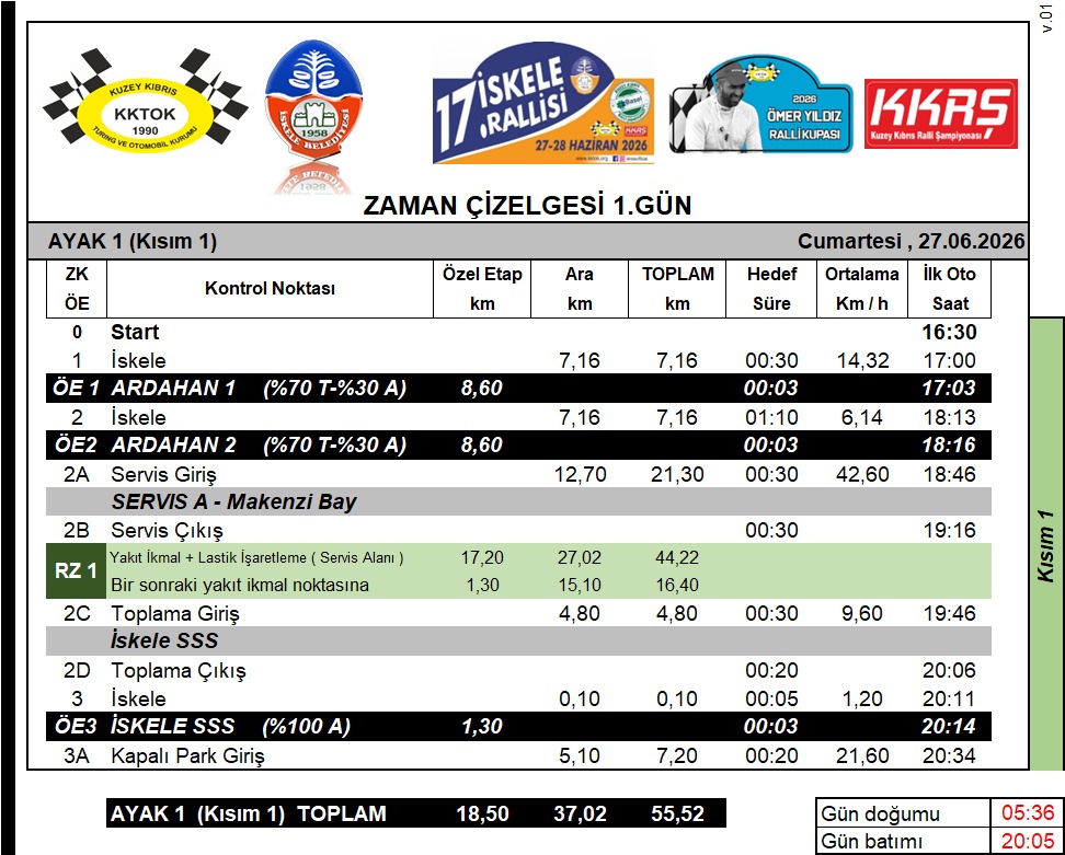 Zaman Tablosu1.gün